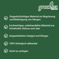 greentex® Geotextil Jute 24m²