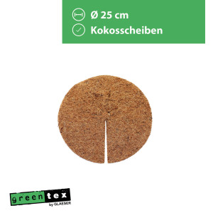 greentex&reg; Kokosscheibe &Oslash; 25cm