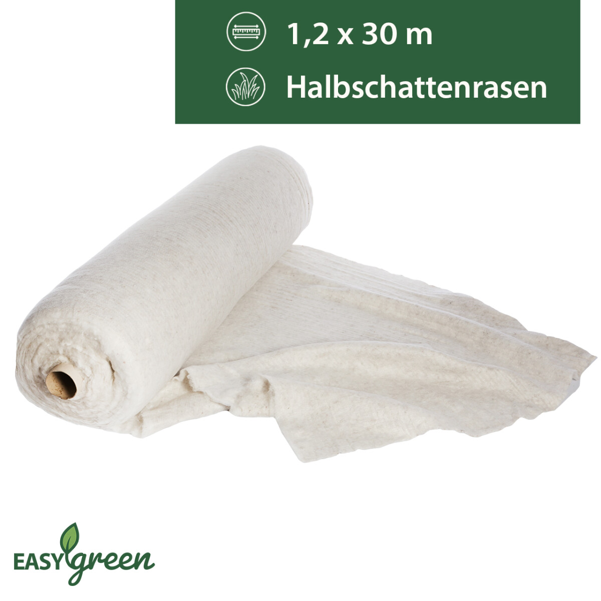 easygreen® Halbschattenrasen 36m²