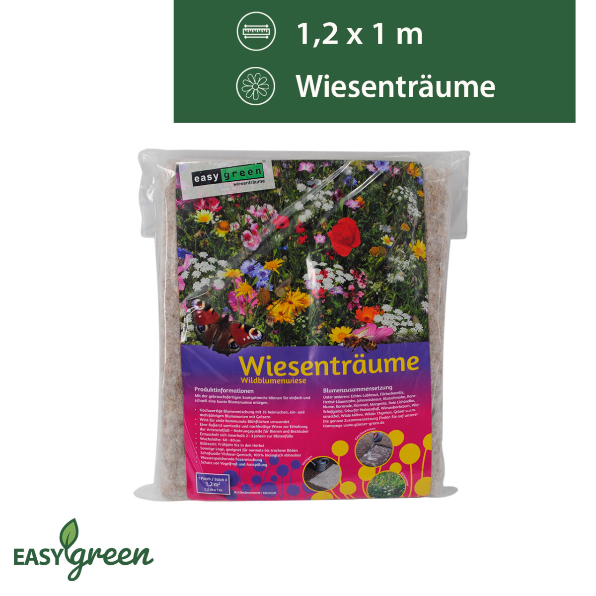 easygreen® Wiesenträume Patch 1,2m²