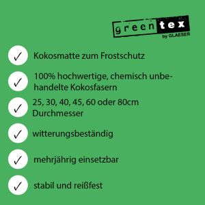 greentex&reg; Kokosscheibe &Oslash; 37cm