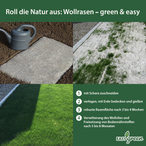 easygreen® Landschaftsrasen 36m²